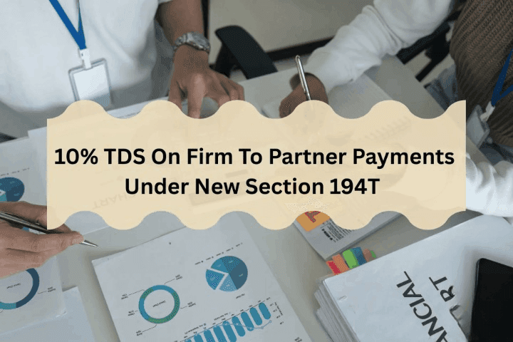 TDS On Firm To Partner