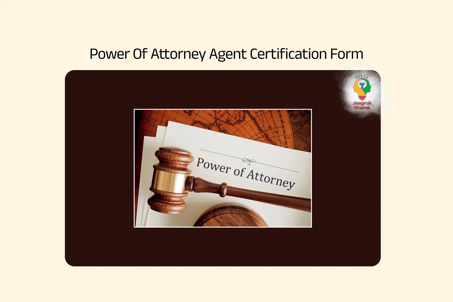 Power of Attorney certificate