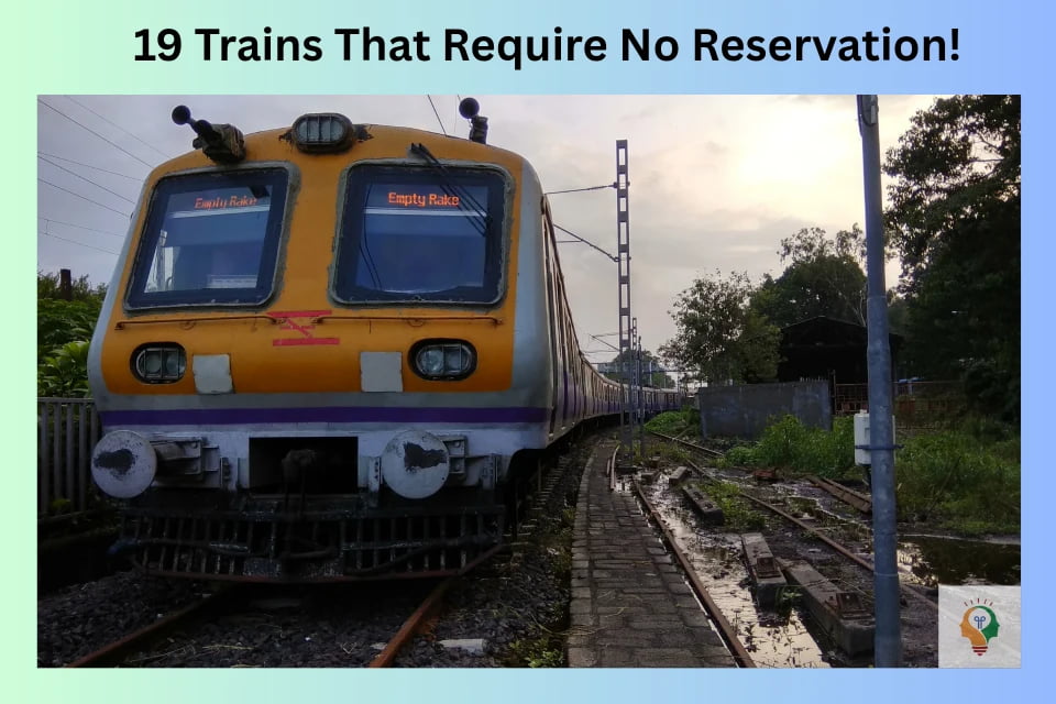 Trains With No Reservation