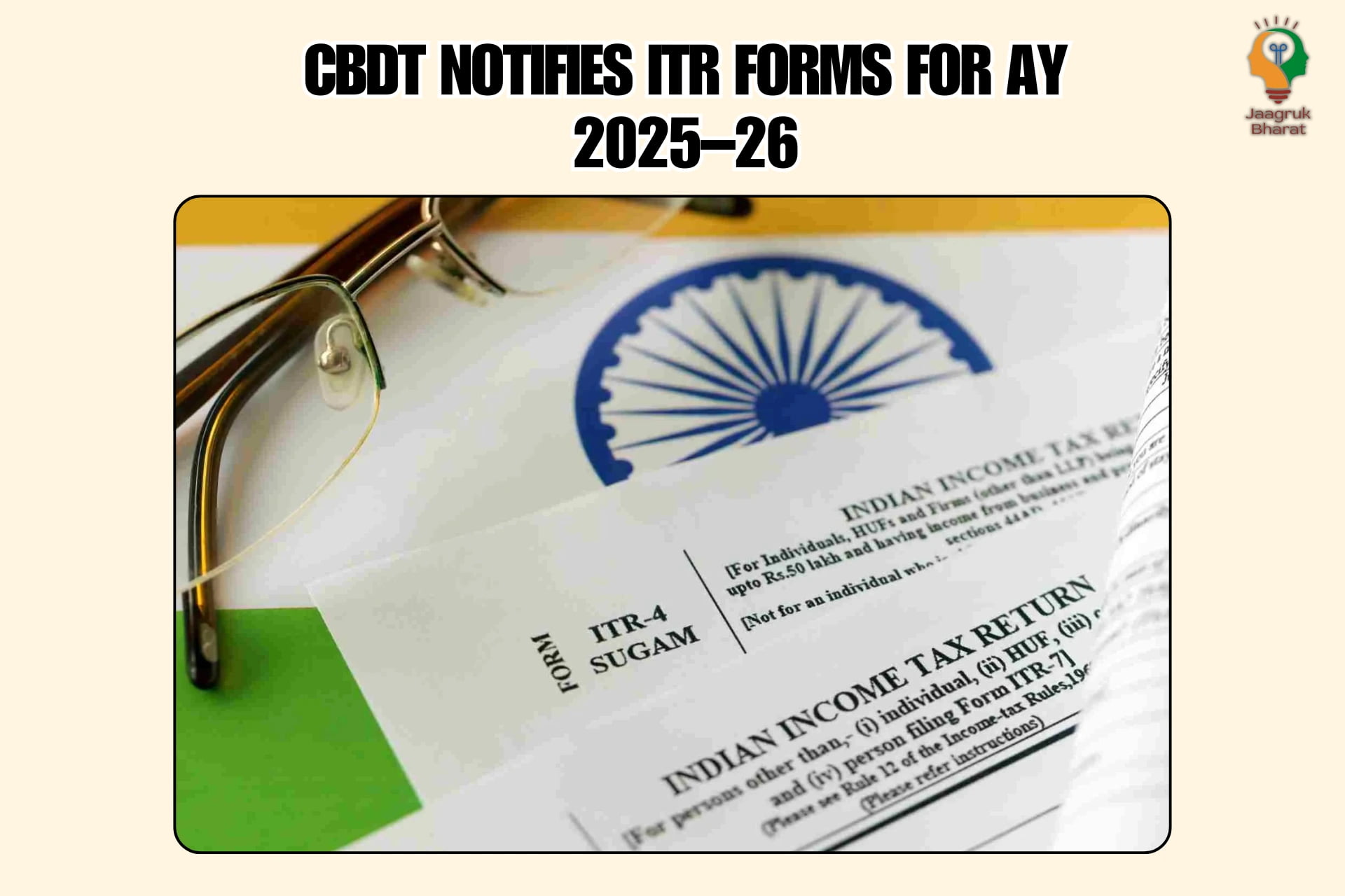 New ITR Forms For AY 2025–26