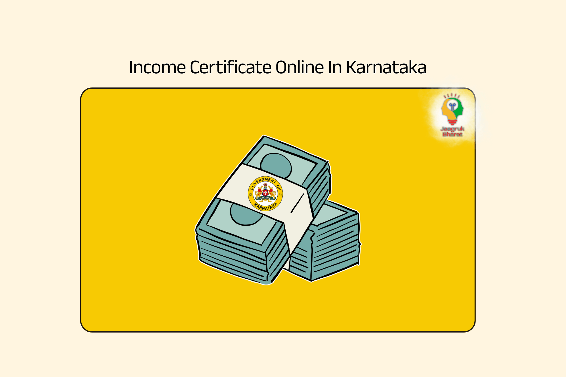 Income Certificate online in Karnataka