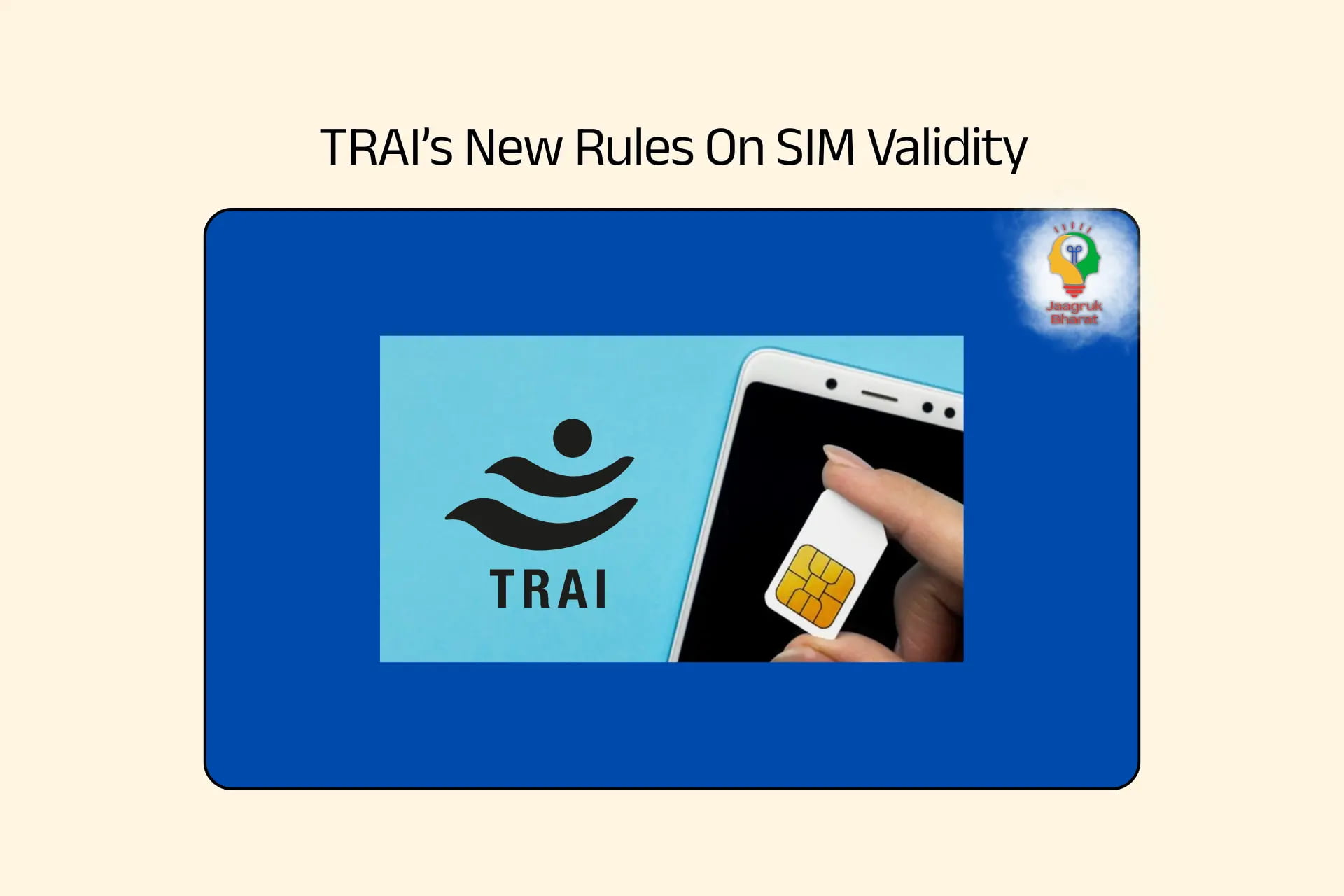 TRAI's New Rule Sim Validity