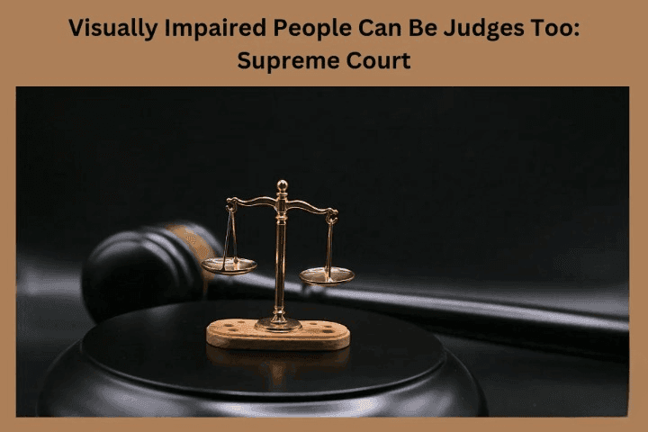 Visually Impaired People Can Be Judges