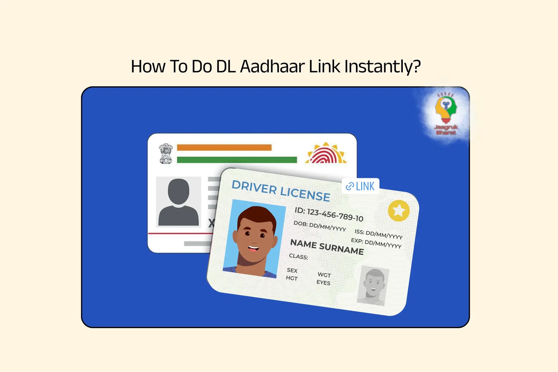 Driving Licence Aadhaar Link