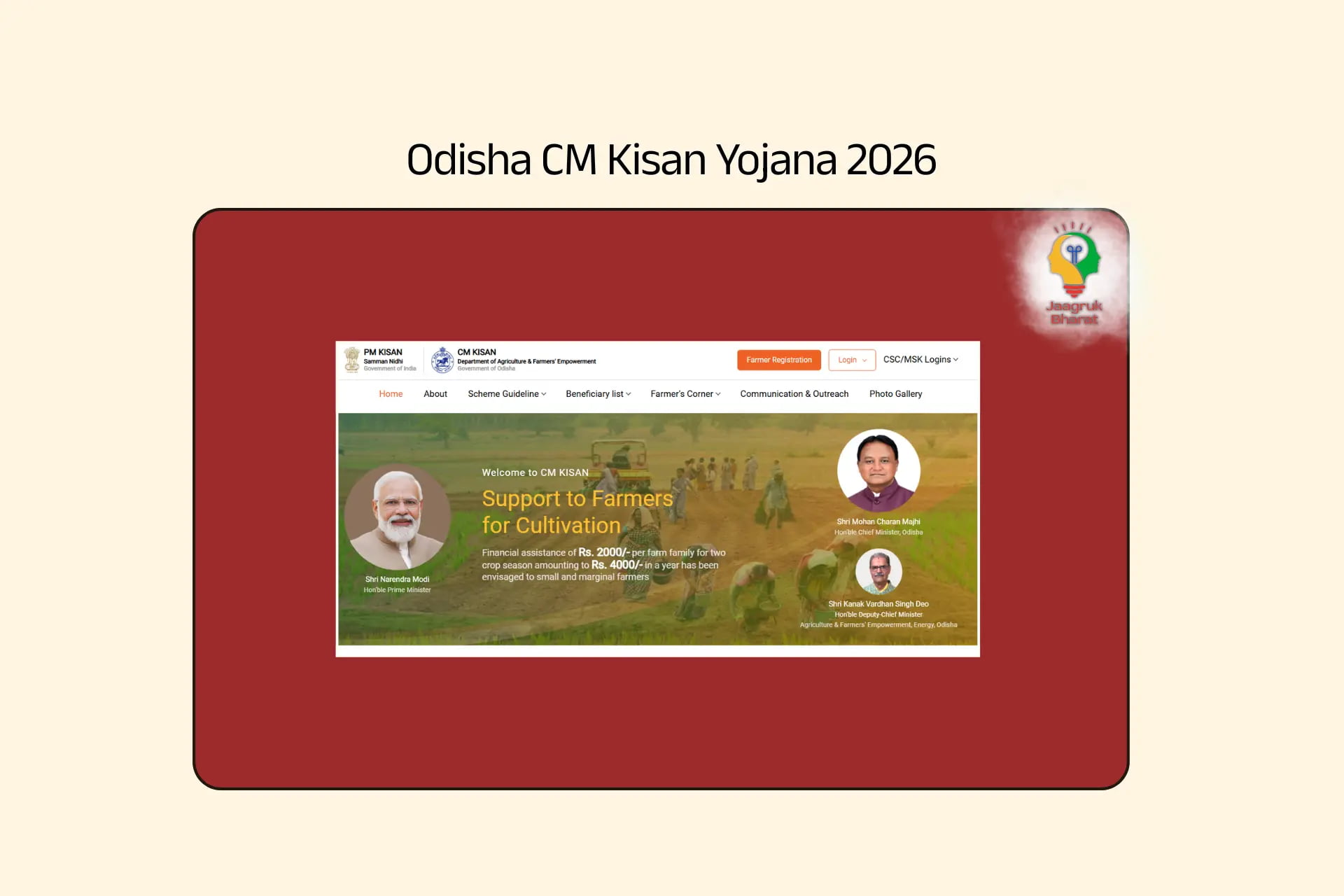 Odisha CM Kisan Yojana
