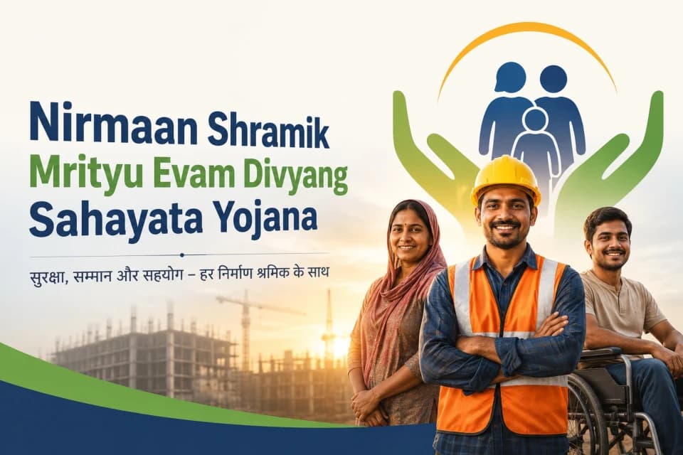 Nirmaan Shramik Mrityu Evam Divyang Sahayata Yojana