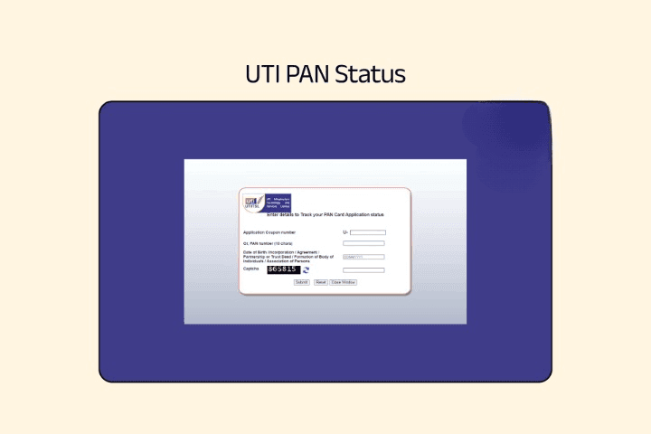 How to check pan card status