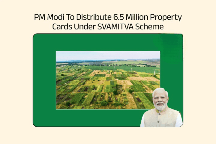 SVAMITVA scheme property cards
