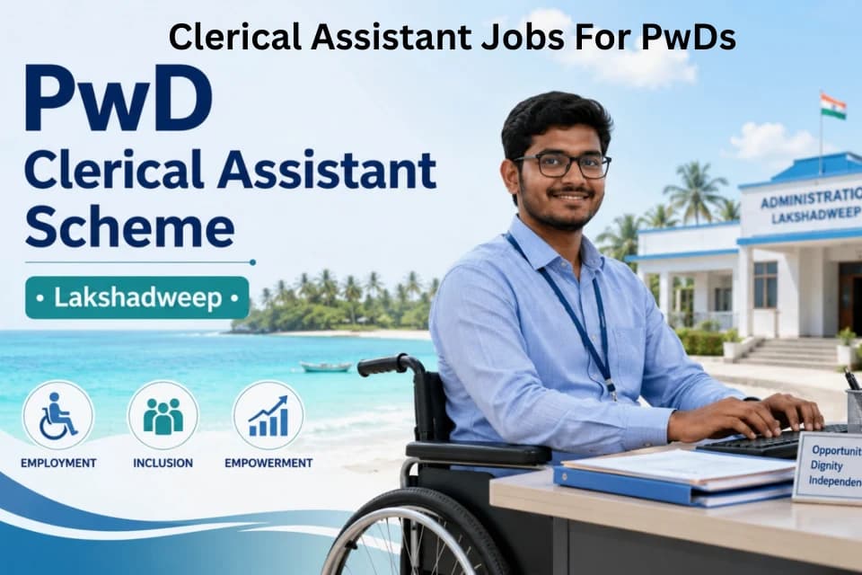 clerical assistant job opportunities for Persons with Disabilities