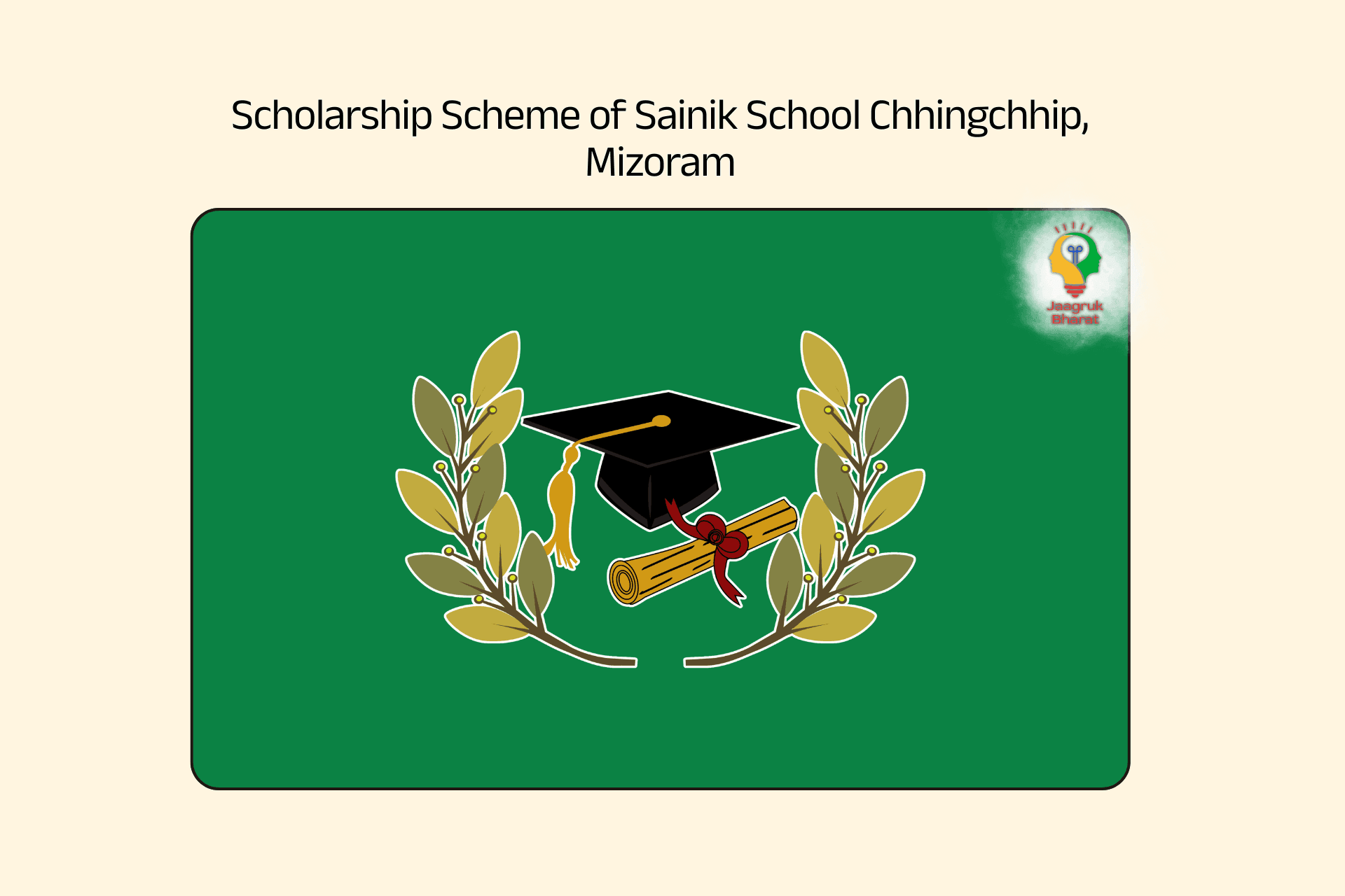 Scholarship Scheme of Sainik School Chhingchhip