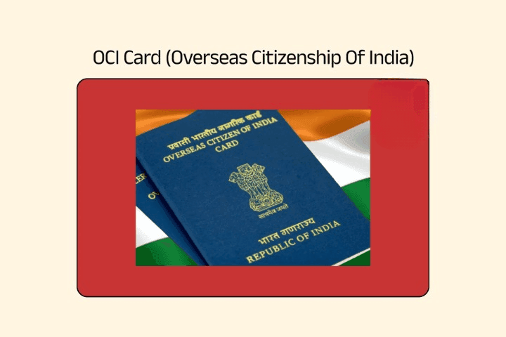 Overseas Citizen Of India OCI Card