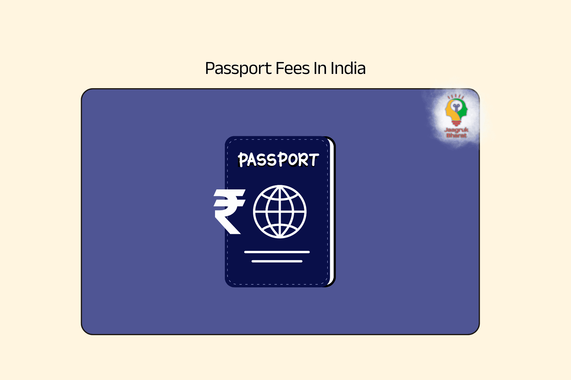 Indias passport fees