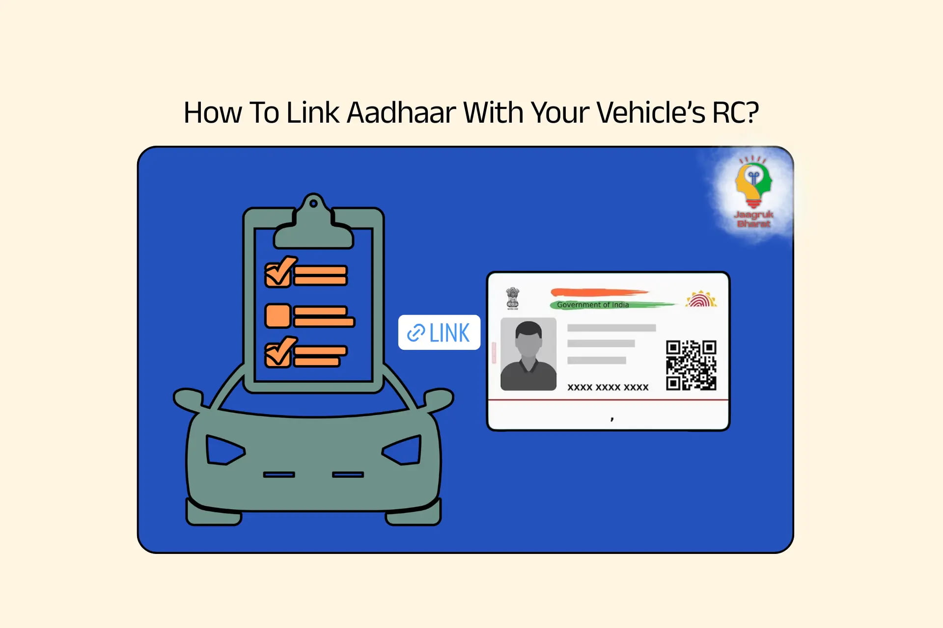 how to link Aadhaar with vehicle RC