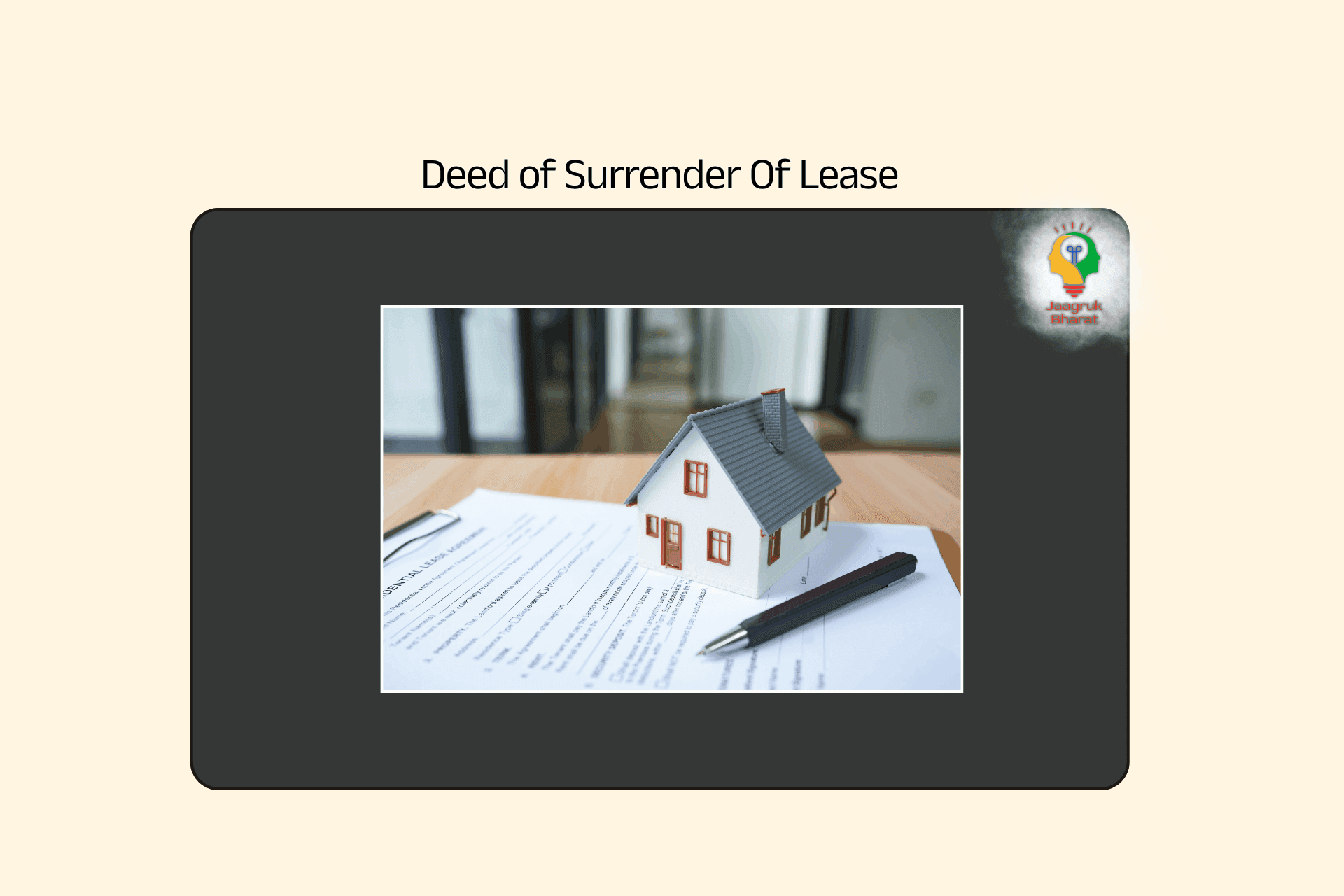 Surrender Of Lease Deed
