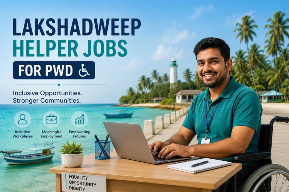 Lakshadweep Helper Jobs PwD