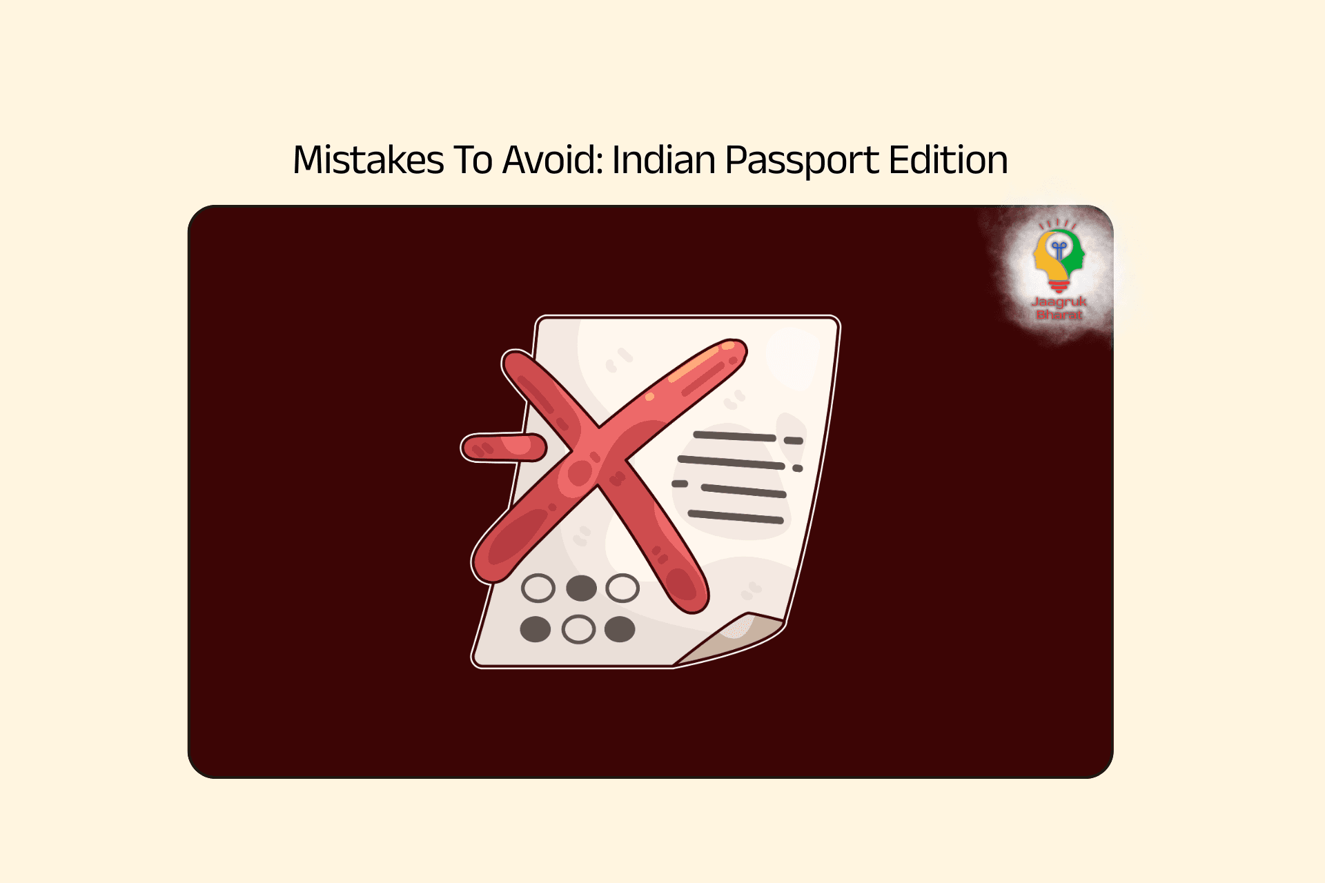 Passport Rejections Cause
